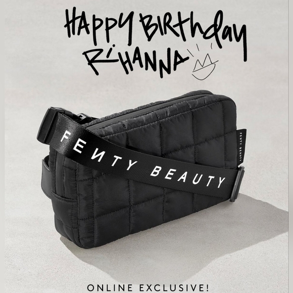 FENTY BEAUTY Quilted  PUFFER BAG (Crossbody) online exclusive! NEW - Picture 15 of 15